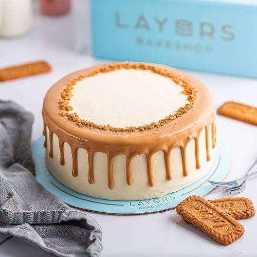 lotus cake from layers bakeshop