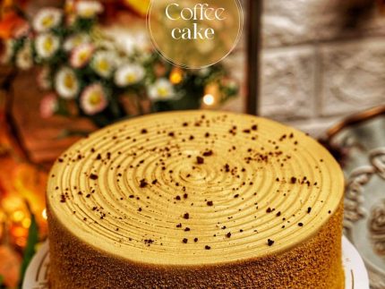 Coffee Cake With Buttercream Icing - Untold Recipes By Nosheen