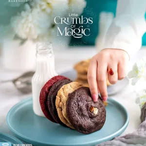 4 cookies from layers