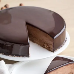 Chocolate cake from baba bakers /  Al-Noor