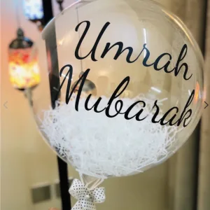 Customise transparent balloon