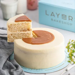 Salted Caramel Cake From Layers Bakeshop